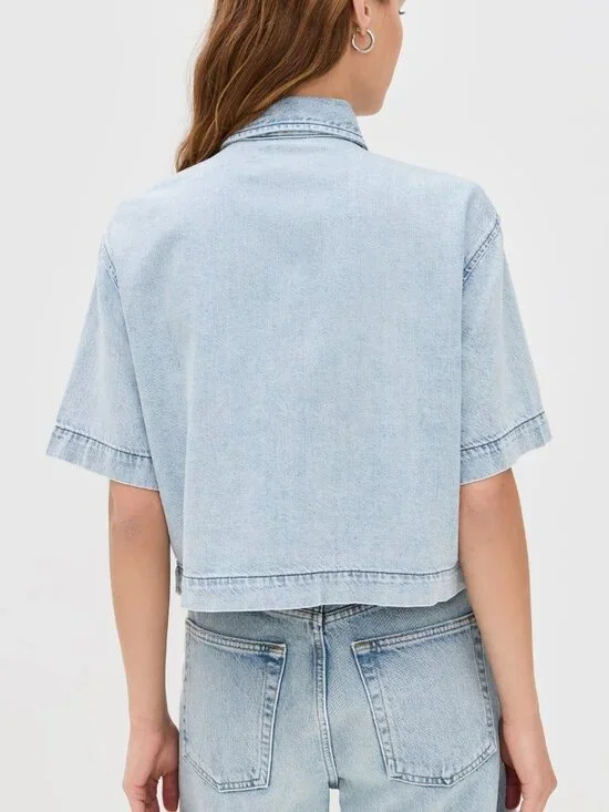 NWT rag & bone Ultra Featherweight Abby Top - Picture 4 of 10